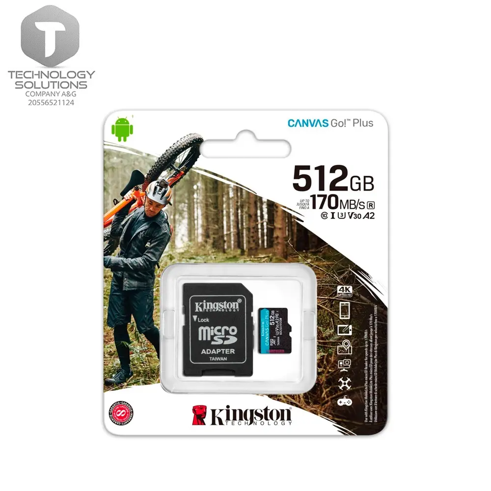 Micro-SD Kingston Canvas 512GB