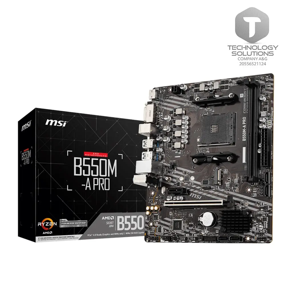 Motherboard MSI B550M-A PRO