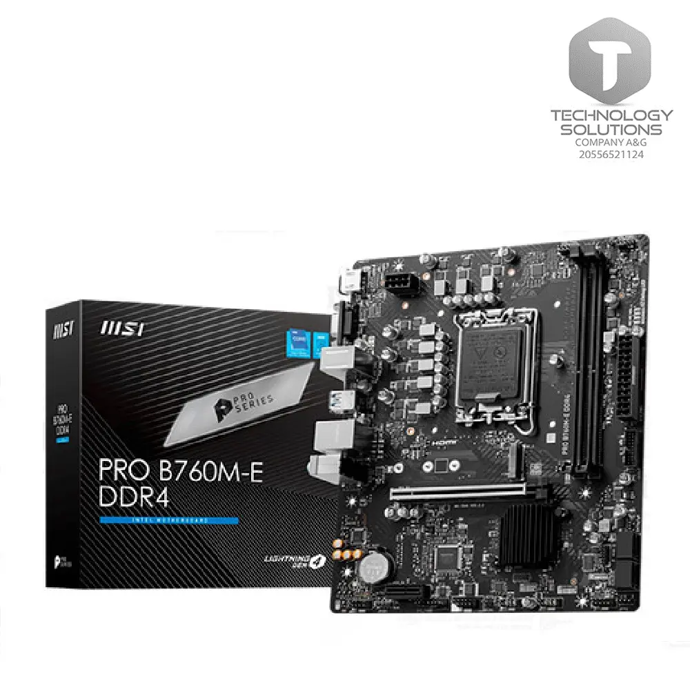 Motherboard MSI PRO B760M-E