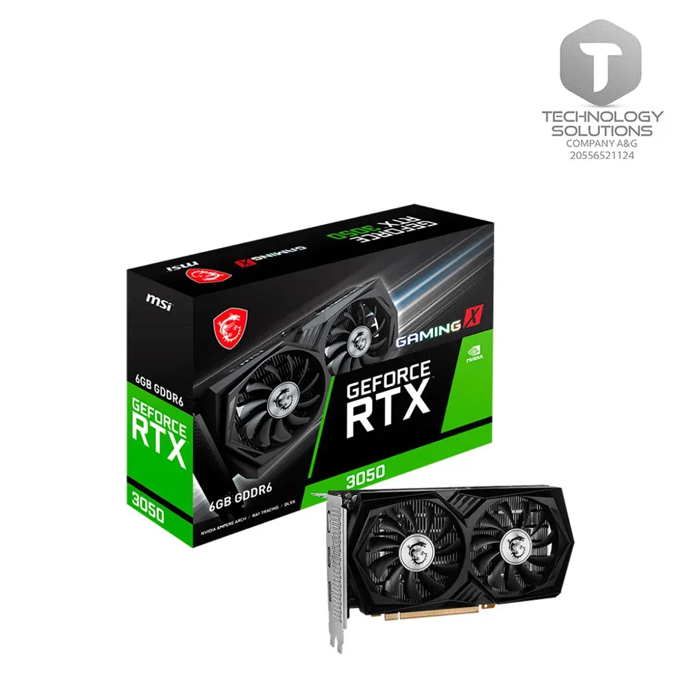 Tarjeta de video MSI GeForce RTX 3050