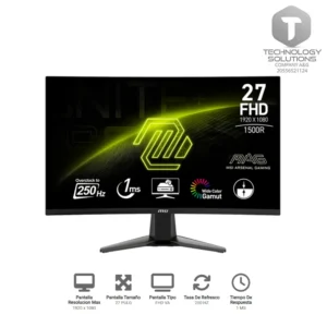 Monitor 27" MSI MAG27C6X