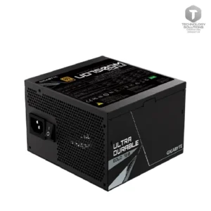 Fuente de alimentación Gigabyte UD750GM PG5, 750W, 80 PLUS Gold Certified, Formato ATX.