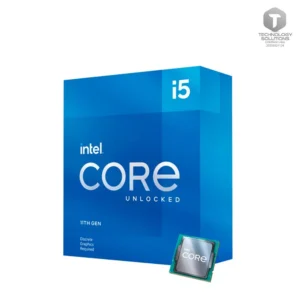 Procesador Intel Core i5-11600KF 3.90 / 4.90 GHz, 12 MB Caché L3, LGA1200, 125W, 14 nm.