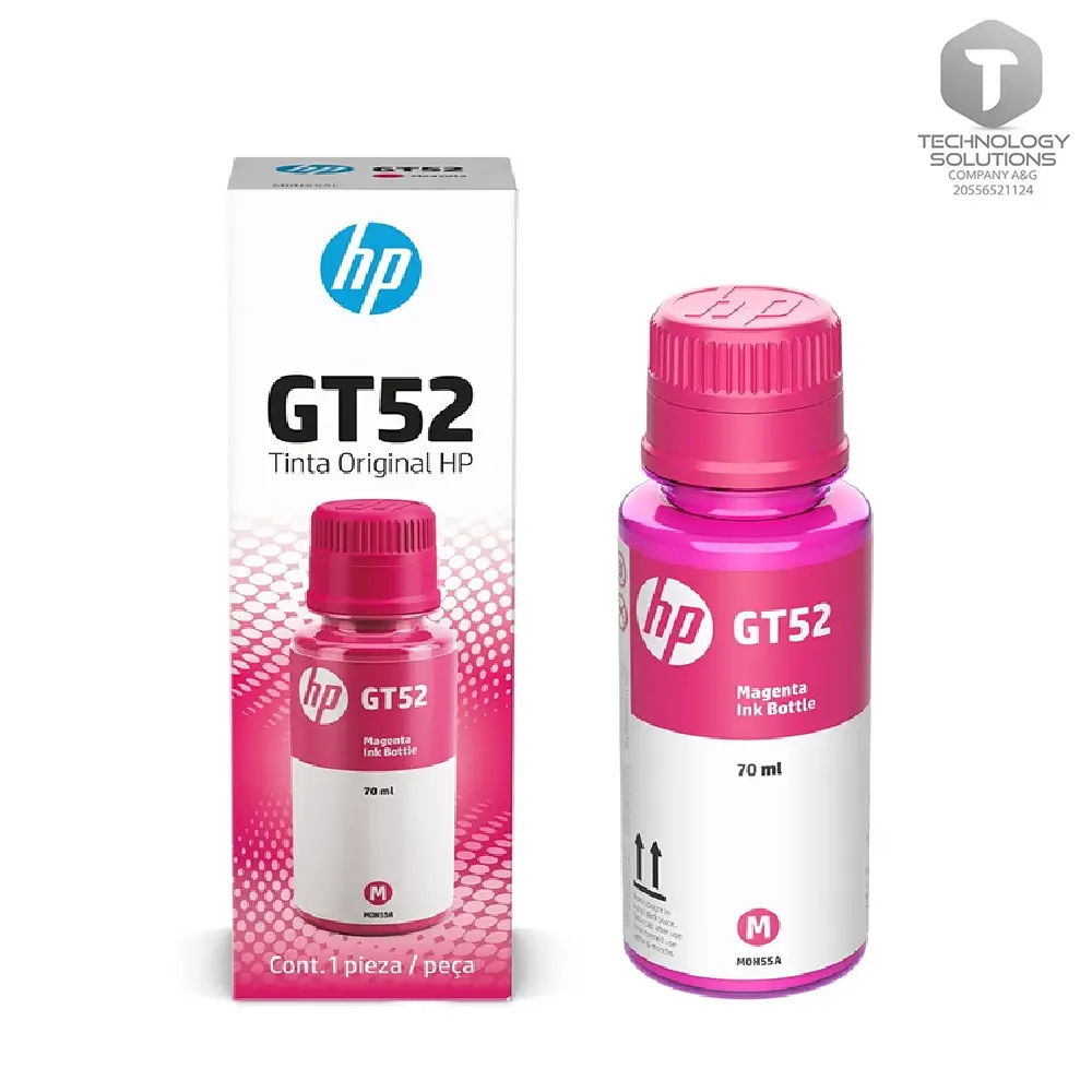 Botella de Tinta Magenta HP GT52