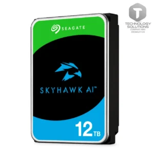 Disco duro Seagate SkyHawk AI, ST12000VE001, 12TB, SATA 6Gb/s, 256MB Cache, 3.5"