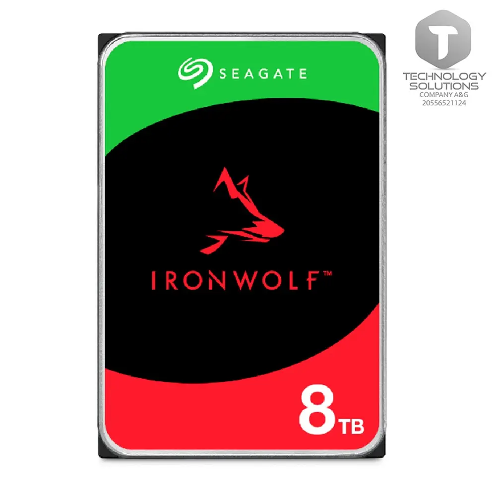 Disco duro Seagate Ironwolf NAS ST8000VN004