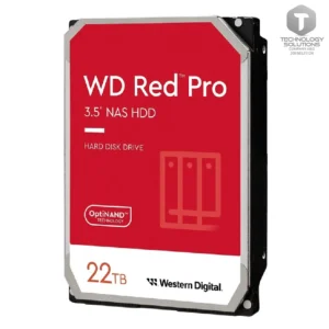 Disco duro Western Digital Red Pro WD221KFGX, 22TB, SATA 6GB/s, 3.5" 7200rpm, Cache 512MB