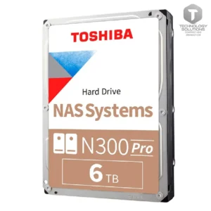 Disco duro Toshiba N300 PRO NAS, 6TB, SATA 6.0Gb/s, 7200rpm, 512MB Cache, 3.5".