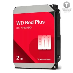 Disco duro Western Digital Red Plus WD20EFPX, 2TB, SATA, 5400rpm, 3.5", Cache 64MB