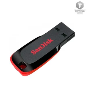 Memoria Flash USB SanDisk Cruzer Blade , 64GB, USB 2.0, presentación en colgador.