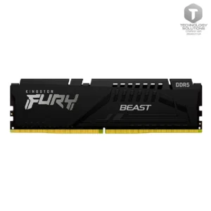 Memoria Kingston Fury Beast BLACK, 32GB DDR5-5200 MHz, PC5-41600, CL40, 1.25V.