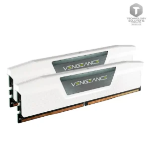 Memoria CORSAIR VENGEANCE DDR5, 32GB (2X16GB) DDR5 DRAM 6000 MHz, CL 36, 1.35V, Blanco.