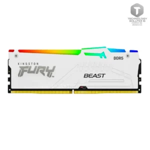 Memoria Kingston Fury, 16GB, DDR5-6000 MHz, PC5-48000, CL36, 1.35V, RGB.