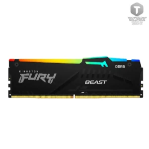 Memoria DIMM Kingston FURY Beast 32GB DDR5-6000MHz PC5-48000, 2Rx8, CL30, 1.4V, 288-Pin