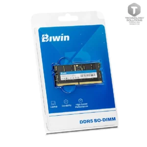 Memoria Biwin SODIMM, 32GB DDR5-5600, 2R*8, CL46, 1.10V, 262 Pin