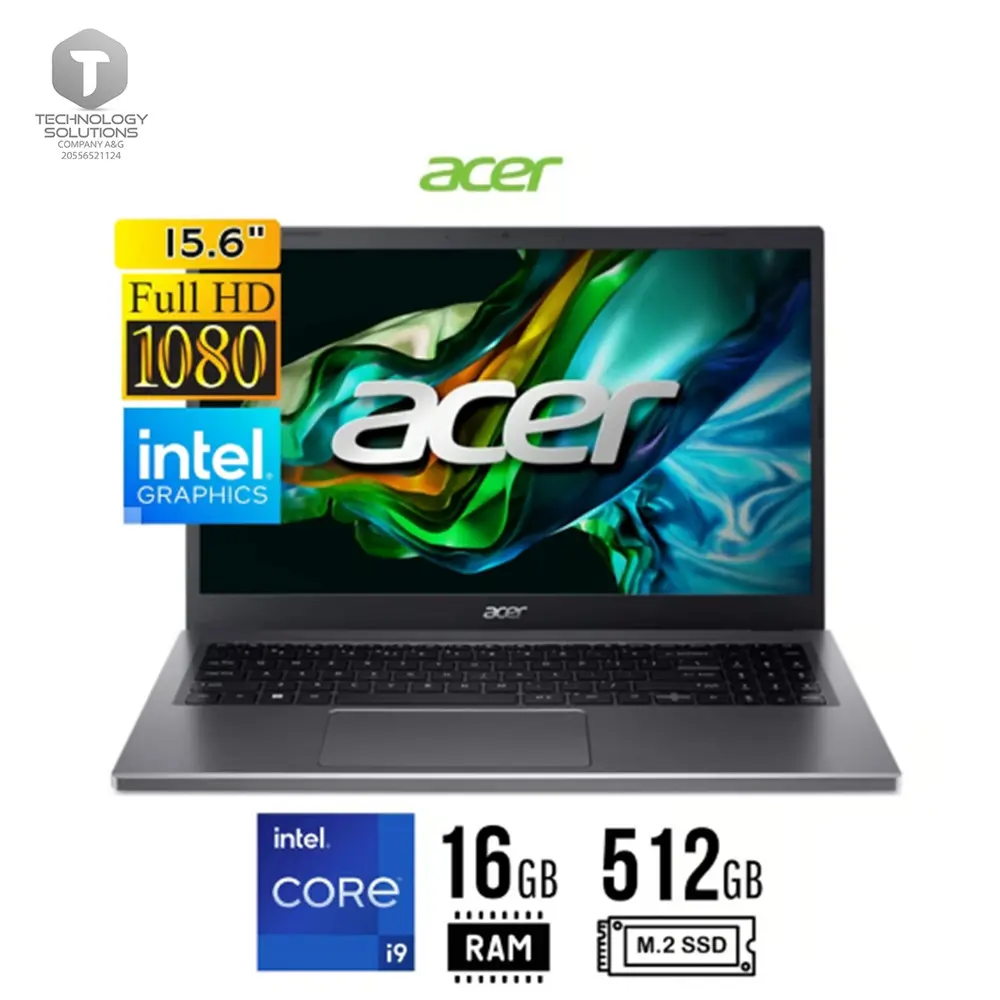 Laptop ACER ASPIRE 5 15.6" FULL HD LED Core i9