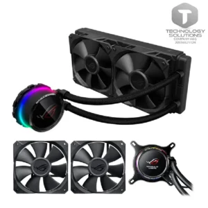 Sistema de enfriamiento Líquido Asus Rog Ryuo 240, para CPU de Intel / AMD.