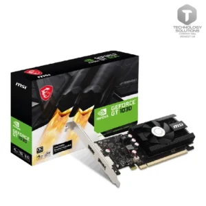 Tarjeta de video MSI GeForce GT 1030 4GD4 LP OC, 4GB DDR4, PCIe Gen 3.0 x16 (Utiliza x4)