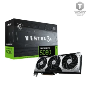 Tarjeta de video MSI GeForce RTX 5080 16G VENTUS 3X OC PLUS, 16GB GDDR7, PCIe Gen 5.0