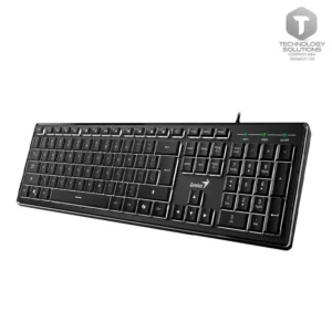 Teclado GENIUS SLIMSTAR 820 RETROILUMINADO AI COPILOT USB SP BLACK