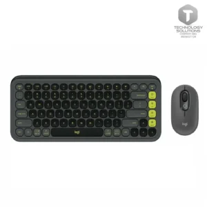 Teclado LOGITECH + Mouse POP ICON BLUETOOTH/WIRELESS SP / COPILOT/ GRAPHITE
