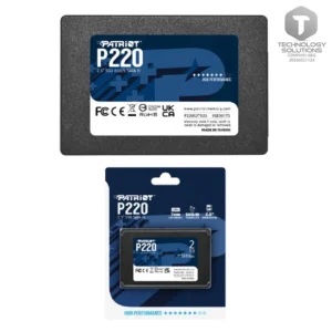 Unidad en estado solido Patriot P220, 1TB, SATA III 6.0 Gb/s, 2.5", 7mm