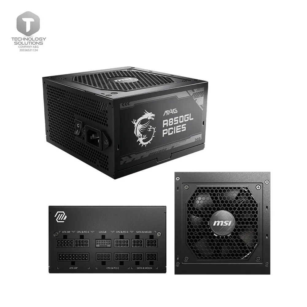 Fuente de alimentación MSI MAG A850GL