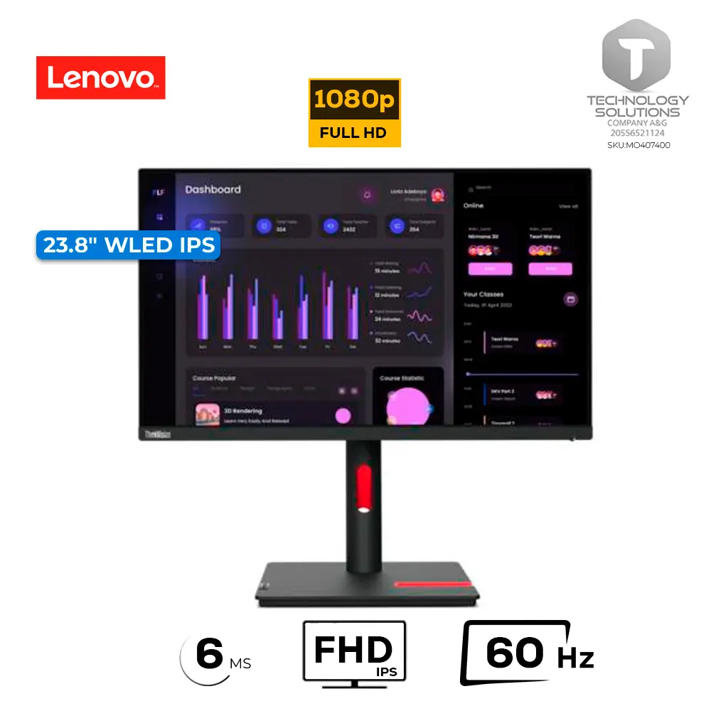 Monitor Lenovo ThinkVision T24i-30