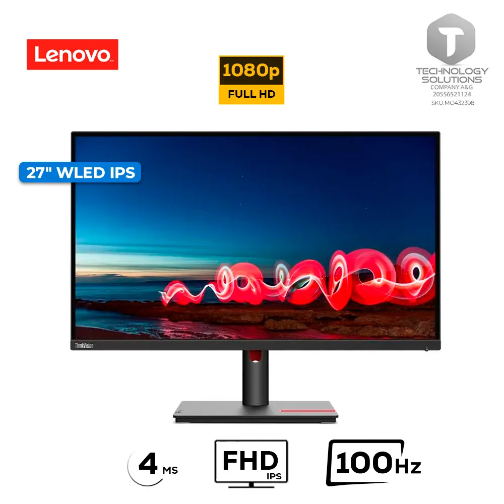 Monitor Lenovo ThinkVision S27i-30 27"