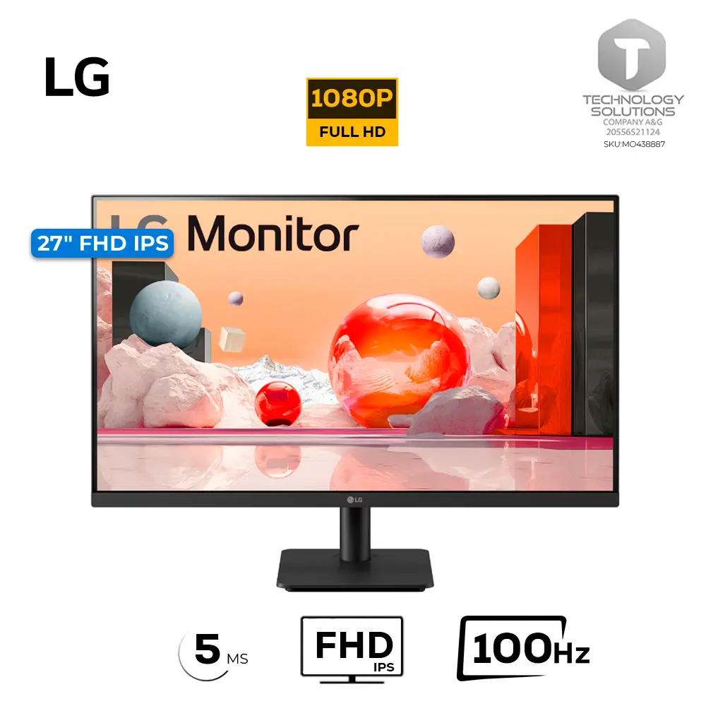 Monitor LG 27MS500-B 27" FHD IPS