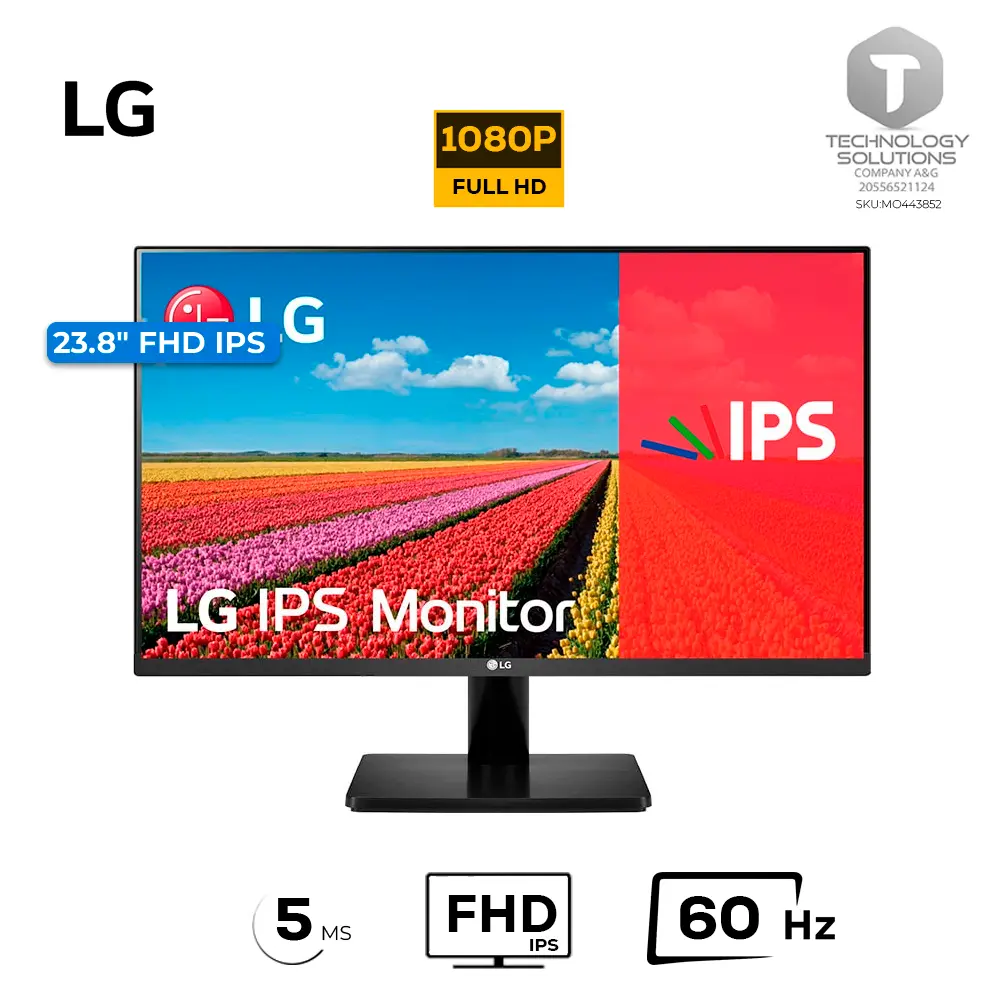 Monitor LG 24MS500-B 23.8"