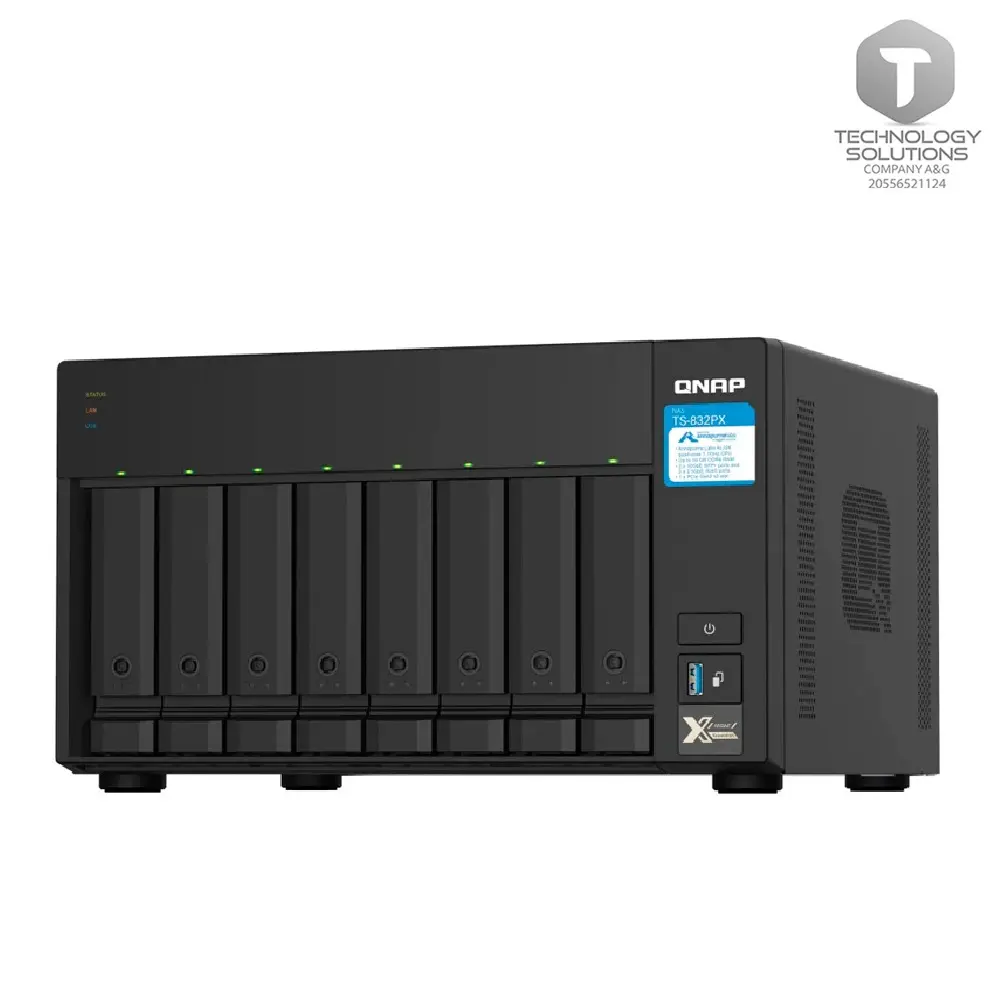 Servidor NAS QNAP TS-832PX-4G