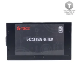 Fuente de alimentación TEROS TE-1320G, Formato ATX, 850W 80 Plus Platinium, 110V / 240V