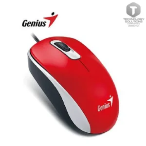 MOUSE GENIUS DX-110 USB OPTICO 1000 DPI RED