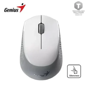 MOUSE GENIUS NX-8000S BT WIRELESS/BLUETOOTH BLUEEYE SILENT ERGONOMICO WHITE/GREY